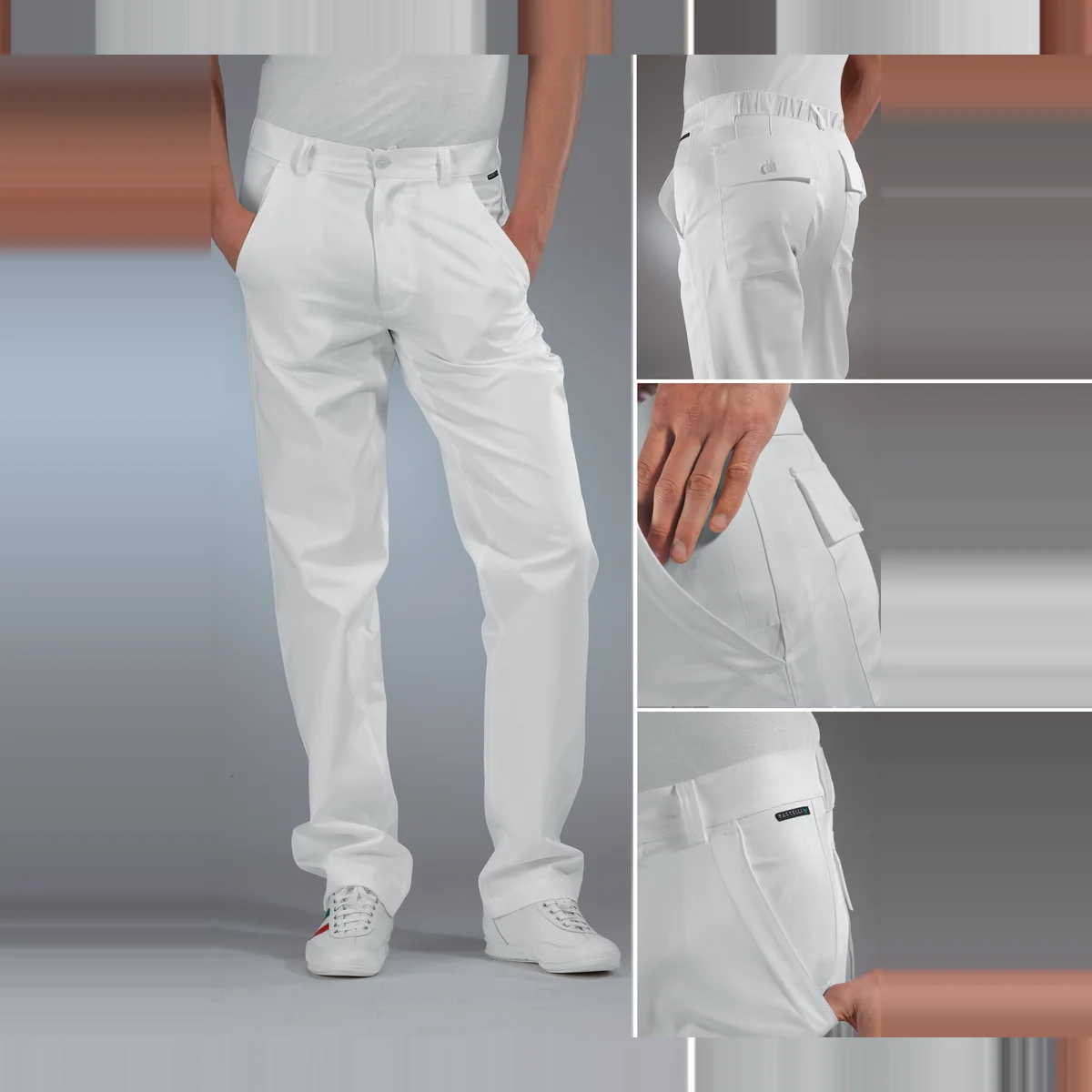 Pastelli - Pantalone - Perth Uomo - Grigio Chiaro